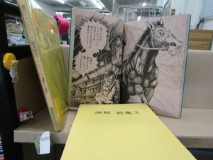 л8680　【競馬】個人綴じもの ファイル 競馬漫画表紙 競馬アクション 3冊セット 中央競馬会 JRA 未検品