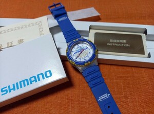 非売品　希少　未使用　シマノ　SHIMANO 　ジャパンカップ出場記念腕時計　電池　防水パッキン交換済　ボーイズサイズ 　クォーツ