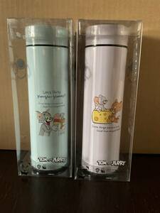 トムとジェリー TOM and JERRY ステンレスボトル Stainless Bottle 2種セット 温度センサー 容量500ml プライズ 水筒 新品未開封 同梱可-8