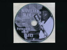 ☆SUNNYLAND SLIM☆PATRIARCH OF THE BLUES☆1995年輸入盤☆OPAL RECORDS / BLUE MOON OCD 110☆_画像3