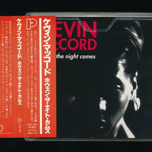 ☆KEVIN McCORD☆WHEN THE NIGHT COMES☆1993年日本流通仕様☆P-VINE PCD-794 (PARKSIDE RECORDS TRP 0003-2)☆の画像1