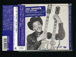 ☆EARL HOOKER☆BLUE GUITAR - THE CHIEF/AGE/U.S.A. SESSIONS 1960-1963☆2001年帯付日本盤☆P-VINE PCD-24045☆