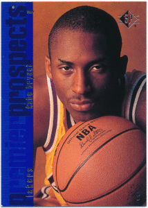 Kobe Bryant NBA 1996-97 Upper Deck UD RC #134 Rookie Card ルーキーカード コービー・ブライアント