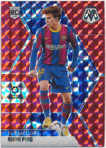 Riqui Puig 2020-21 Panini Mosaic RC Rookie Red Prizm ルーキーレッドプリズム リキ・プッチ