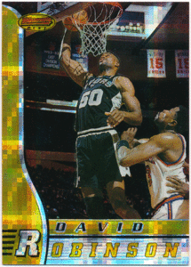 David Robinson NBA 1996-97 Bowman's Best Atomic Refractor アトミックリフラクター デビッド・ロビンソン