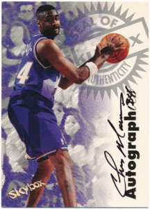 Chris Morris NBA 1997-98 Skybox Autographics Signature Auto 直筆サイン オート クリス・モリス