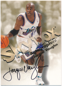 Jacque Vaughn NBA 1998-99 Skybox Autographics Signature Auto 直筆サイン オート ジャック・ヴォーン
