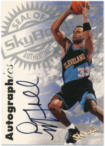 Donny Marshall NBA 1997-98 Skybox Autographics Signature Auto 直筆サイン オート ドニー・マーシャル