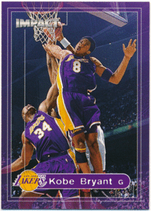 Kobe Bryant NBA 1999-00 Fleer Impact Base Card #50 ベースカード コービー・ブライアント