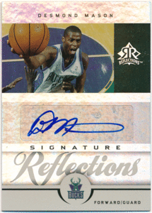 Desmond Mason NBA 2005-06 Upper Deck UD Reflections Signature Auto オート 直筆サイン デズモンド・メイソン