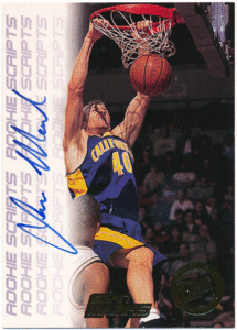 Sean Marks 1998 Press Pass RC Rookie Scripts Signature Auto ルーキーオート 直筆サイン ショーン・マークス