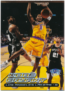 Kobe Bryant NBA 1999-00 Fleer Ultra Base Card #50 ベースカード コービー・ブライアント
