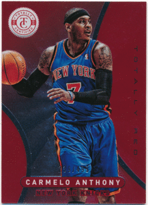 Carmelo Anthony NBA 2012-13 Panini Tottaly Certified Totally Red Parallel 499枚限定 レッドパラレル カーメロ・アンソニー