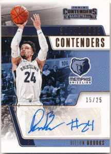 Dillon Brooks NBA 2018-19 Panini Contenders Sophomore Bronze Signature Auto 25枚限定 直筆サイン オート ディロン・ブルックス