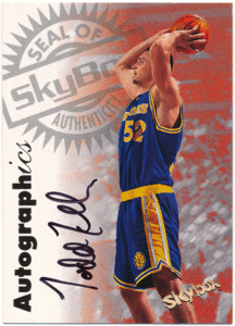 Todd Fuller NBA 1997-98 Skybox Autographics Signature Auto 直筆サイン オート トッド・フラー