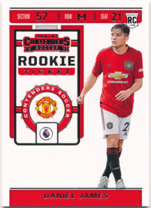 Daniel James 2019-20 Panini Chronicles Contenders RC Rookie Ticket ルーキーカード ダニエル・ジョーンズ