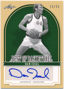 Dan Issel 2012 Leaf Best of Basketball Green Signature Auto 25枚限定 直筆サインカード オート ダン・イッセル
