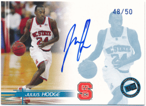 Julius Hodge 2005 Press Pass RC Rookie Signature Auto 50枚限定 直筆サインカード ルーキーオート ジュリアス・ホッジ