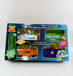海外 ディズニー Disney 未使用 未開封 トイストーリー バズ スペース トレイン おもちゃ Toy 電車 バズ エイリアン ザーグ 　　1番