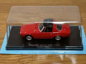 【　未開封　】アシェット　1／24　国産名車コレクション　トヨタスポーツ800　TOYOTA　Sports800（1965）