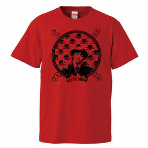 【Mサイズ Tシャツ】The Who キース・ムーン Kieth Moon mods punk バンドTシャツ モッズ ザ・フー 60s 70s ウッドストック