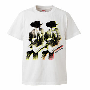 【XLサイズ Tシャツ】ポール・マッカートニー The Beatles ザ・ビートルズ Paul McCartney アンディ・ウォーホル 60s Andy Warhol Mods