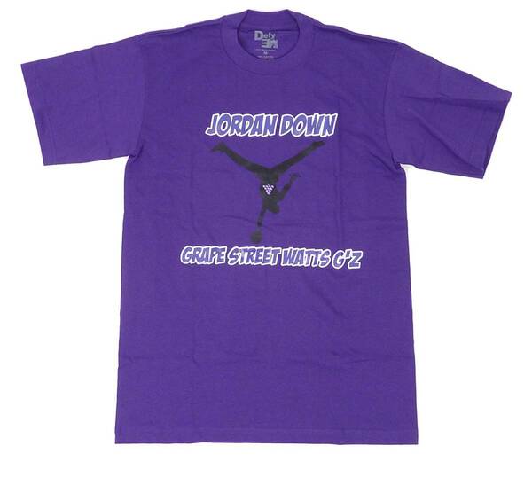 Defy Era THE JORDAN DOWN S/S T Shirts ジョーダンダウン半袖Tシャツ(パープル) (XL) [並行輸入品]