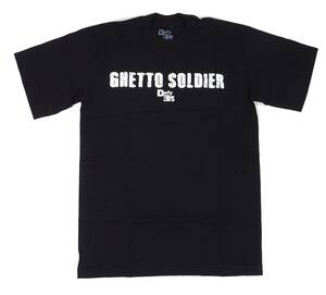 Defy Era GHETTO SOLDIER S/S T Shirts ゲットーソルジャー 半袖 Tシャツ (ブラック) (XL) [並行輸入品]