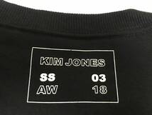 GU(ジーユー) - キム ジョーンズ(KIM JONES) スウェットシャツ(長袖)(SB)(KJ) ブラック Lサイズ (完売品・新品未着用品)_画像4