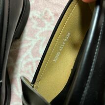 ハルタ　ARVIN 合皮黒色ローファー　23.5 靴底ゴムに張り替えてます。　きれいめ_画像3