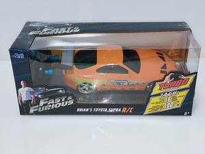  Japan domestic not yet sale JADA 1/24 RC The Fast and The Furious Brian Supra radio controlled car 