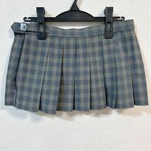 奈良 西の京高校 制服 マイクロミニスカート W76 丈28 夏用 大きいサイズ_画像2