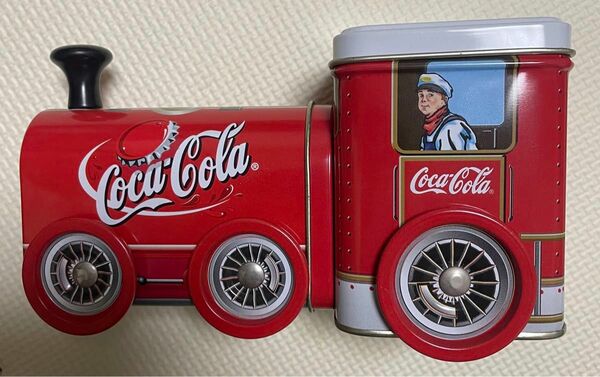 コカコーラ　列車　缶