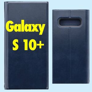 a Galaxy S10＋ ネイビー 薄型手帳型ケース PRIME LP-19SG2LPNV SC-04L/SCV42 ルプラス MSソリューションズ