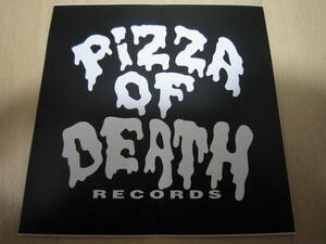 即決pizza of deathステッカーHi-STANDARDハイスタンダードBRAHMAN THE GIFTホルモンmwam 10-FEETピザオブデスairjamワニマTシャツwanima 3