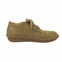 クラークス Clarks ファニードリーム レザーシューズ ダークベージュ系_画像5