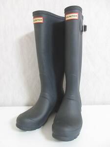  Hunter HUNTER rain boots gray UK5 24cm north 6621