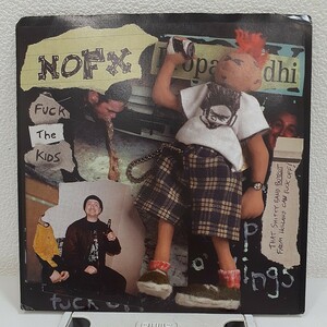 EP レコード NOFX - Fuck the Kids / FAT 546 Fat Wreck Chords 全13曲 1996年 パンク メロコア