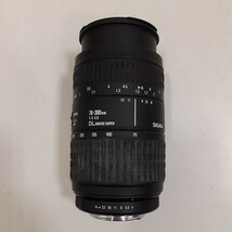 SIGMA シグマ 70-300mm 1:4-5.6 DL MACRO SUPER カメラレンズ 動作未確認_画像7