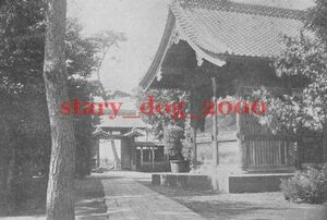 複製復刻 絵葉書/古写真 東京 目黒祐天寺 大正天皇 柳原愛子 明治40年 TS_159