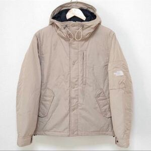 ナナミカ別注【THE NORTH FACE】ノースフェイス ダウン ジャケット光電子パープルレーベルTALON Wジップ アウトドア65/35ベージュ色 L/5jv