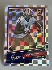 ★ BRANDON AIYUK ★ R C ★ 2020 DONRUSS [ The Rookies ] ★