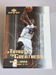 ★ MICHAEL JORDAN ★ 2003-04 MVP [ A TRIBUTE TO GREATNESS ] MJ4 ★ ジョーダン