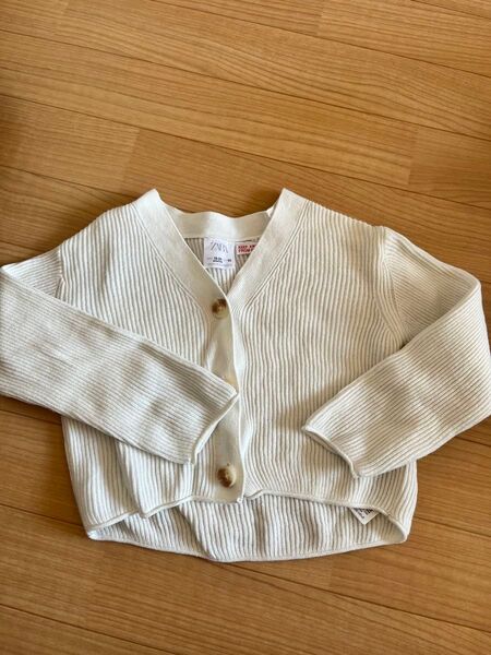 zara カーディガン 92cm 18-24month 白