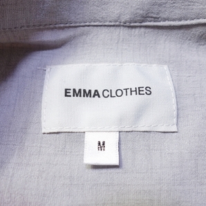 Mサイズ 半袖シャツ エマクローズ メンズ EMMA CLOTHES 古着 グレー KN3の画像4