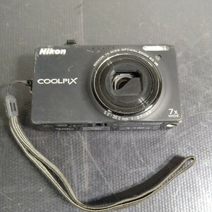 DS033.型番:S6000. デジタルカメラ. Nikon. COOLPIX.本体のみ.ジャンク.0219