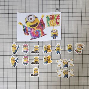 レア　ミニオン　minions 日本未発売ステッカー　シール