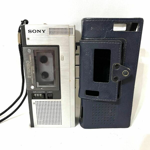【ケース付き】SONY M-1000 ソニー カセットレコーダー