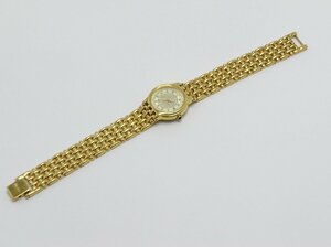 ★ハローカメラ★ 9006 Klaeuse 22k GOLD PLATED クォーツ 腕時計 ジャンク レディース 1円スタート