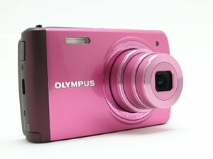 ★ハローカメラ★9044 OLYMPUS STYLUS VH-410 ピンク [1600万画素 ] 【本体とバッテリーのみ】 動作品 現状 1円スタート 即決有り